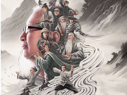 胡伟立专辑插画