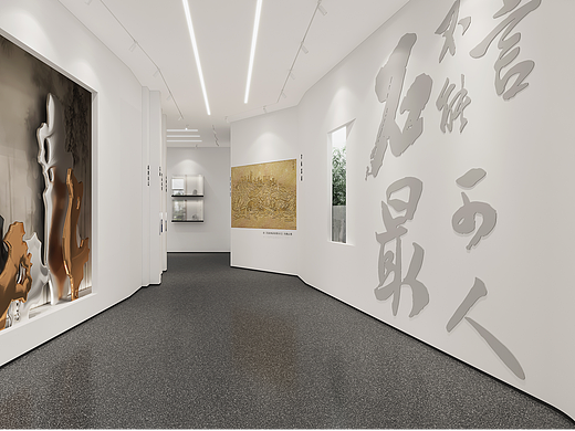 昆石馆展厅设计 | 空间设计案例