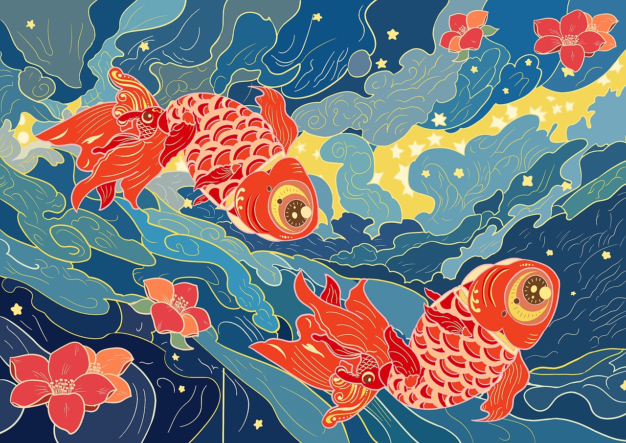 22级国画油画《壁画》作业