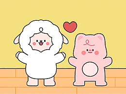 羊咪和豬咪 | IP設計形象