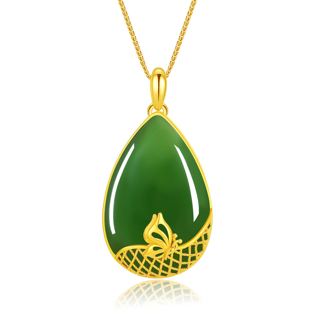 ps珠宝产品后期精修 吊坠精修玉石