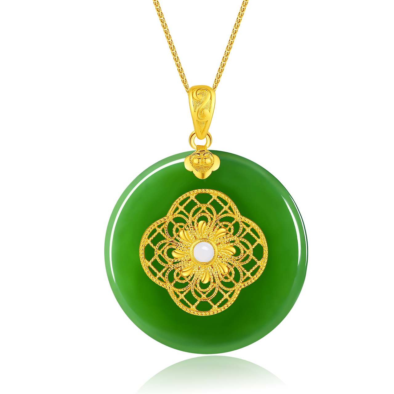 ps珠宝产品后期精修 吊坠精修玉石