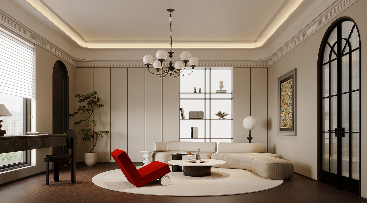 保利半山-现代家装