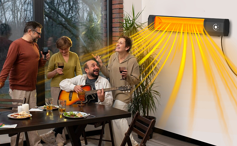 亚马逊——壁挂式智能感应取暖器