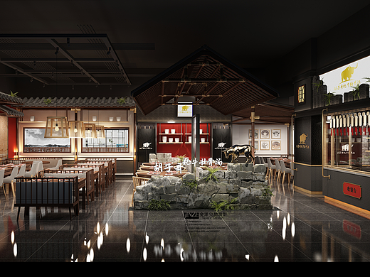餐饮 · 耗牛壮骨汤 · 设计方案
