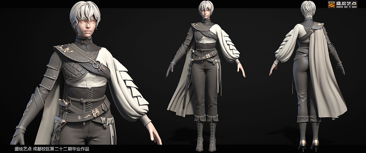 盛绘艺点次世代班学生作品（图ZMzgwMjA3ODI0） - 人物/生物 - 站酷设计师盛绘艺点原创素材 - 站酷ZCOOL