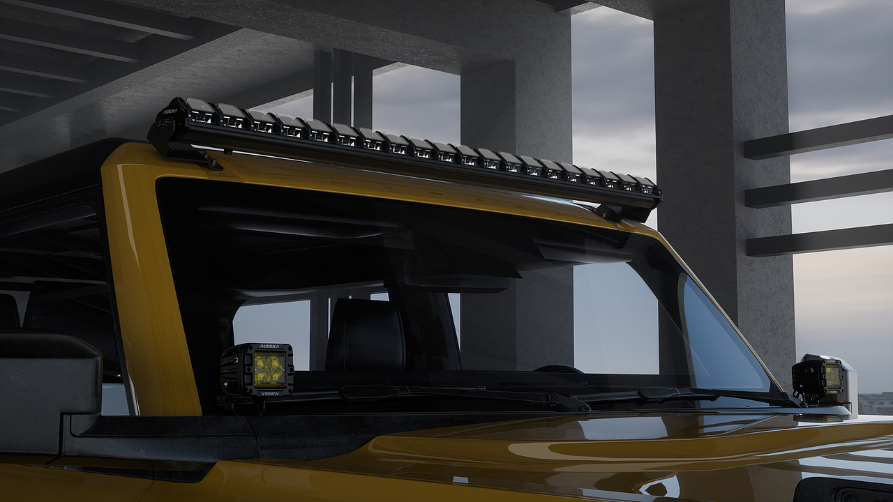 Ford Bronco福特烈马越野车改装 C4D | Octane汽车渲染（图ZMzgwMjA4NjM2） - 场景 - 站酷设计师ABEL_R原创素材 - 站酷ZCOOL