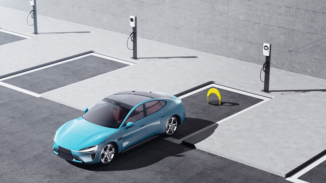 CSG科大智能魔光 超清液晶屏显智能充电桩 三维视频