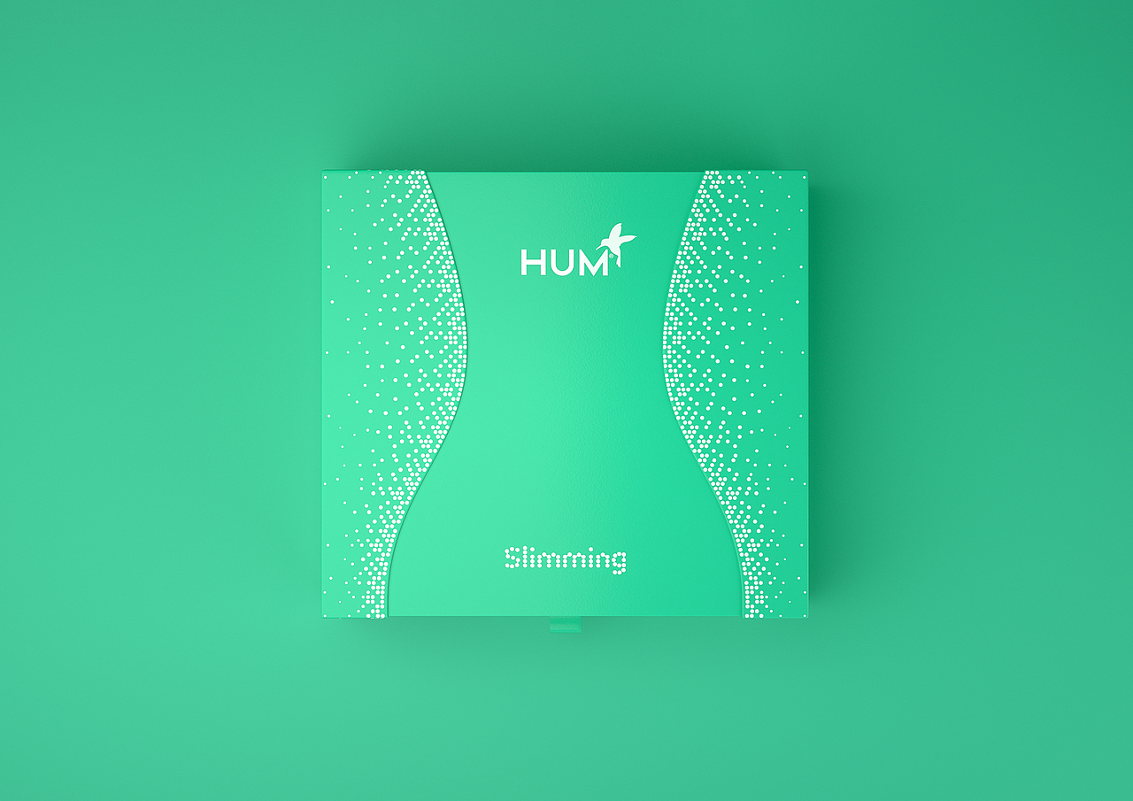 HUM瘦身燃脂PR礼盒包装设计