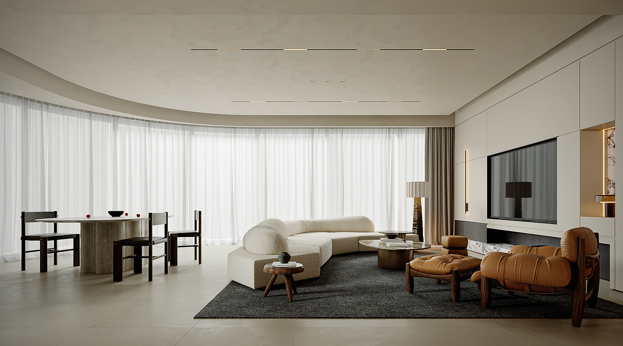 简约现代——佐尚视觉（图ZMzgwMjE1MDMy） - 家装设计 - 站酷设计师佐尚效果图官方原创素材 - 站酷ZCOOL