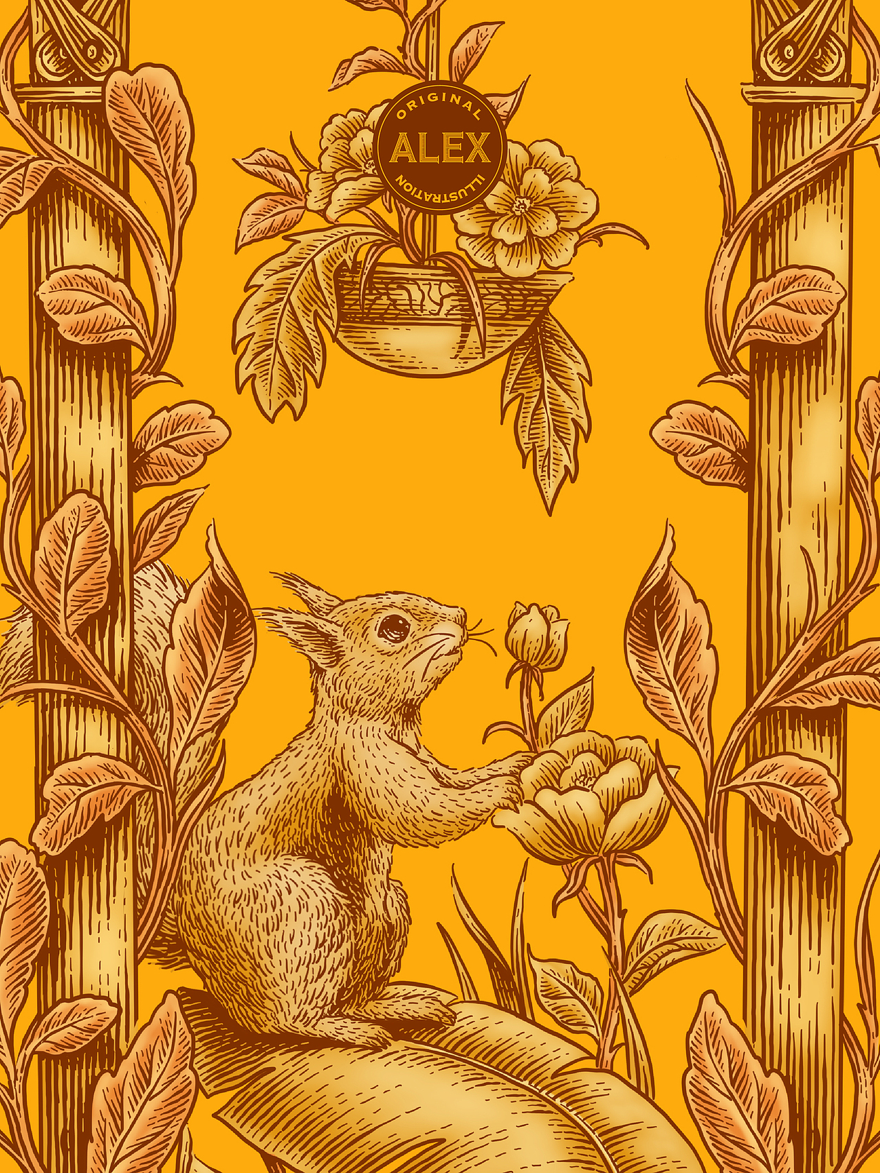 三只松鼠坚果礼定制插画（图ZMzgwMjE2Nzg0） - 商业插画 - 站酷设计师花椒的Alex原创素材 - 站酷ZCOOL