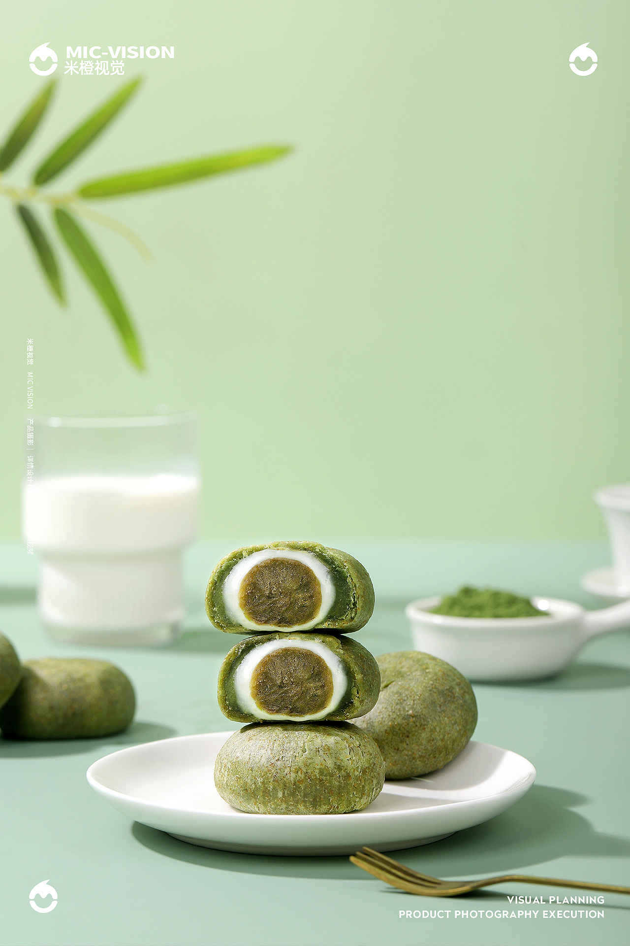 零食摄影|龙井酥/牛油果酥 糕点 ✖ 米橙视觉