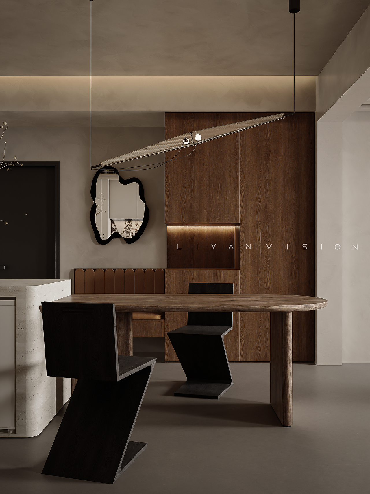 SketchUp空间表现（图ZMzgwMjE4ODQ4） - 家装设计 - 站酷设计师里研VISION原创素材 - 站酷ZCOOL