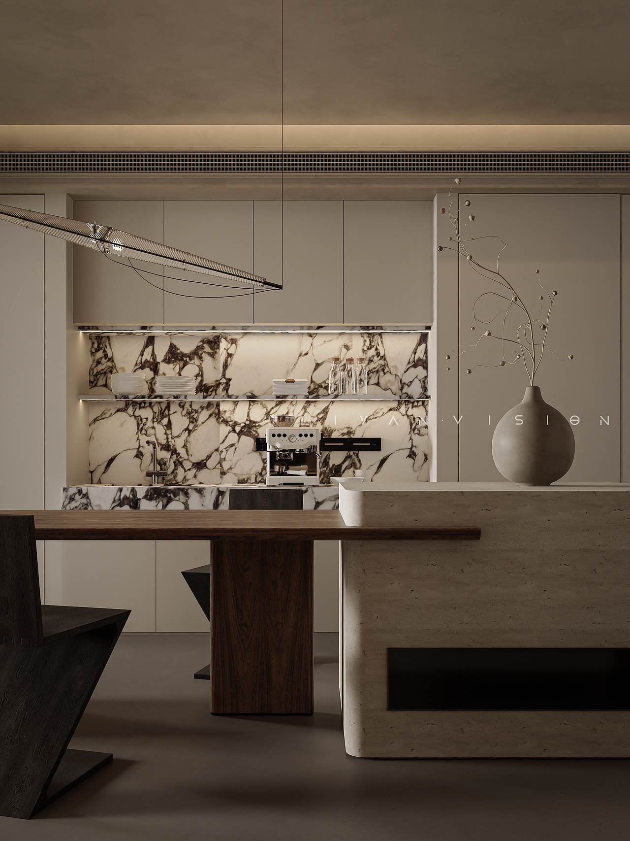 SketchUp空间表现（图ZMzgwMjE4ODY0） - 家装设计 - 站酷设计师里研VISION原创素材 - 站酷ZCOOL