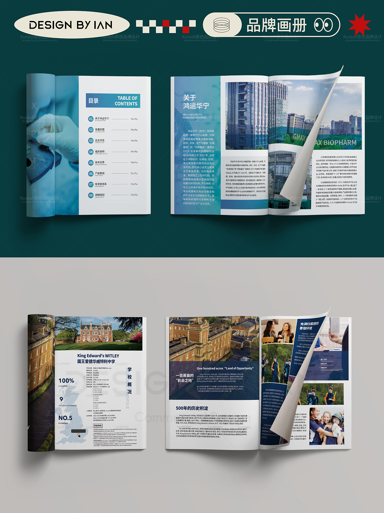 原创设计｜企业介绍画册案例分享（图ZMzgwMjIwNDE2） - 品牌 - 站酷设计师ian_98原创素材 - 站酷ZCOOL