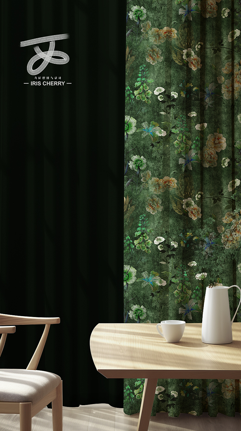 圖案設(shè)計||復(fù)古花卉（圖ZMzgwMjIxNDY4） - 圖案 - 站酷設(shè)計師鳶尾cherry原創(chuàng)素材 - 站酷ZCOOL