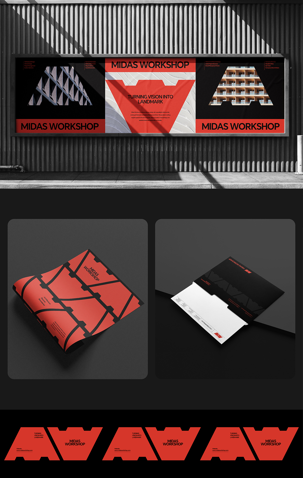 品牌视觉设计 | 建筑设计公司 Midas Workshop（图ZMzgwMjIzNDY0） - 品牌 - 站酷设计师俞磊原创素材 - 站酷ZCOOL