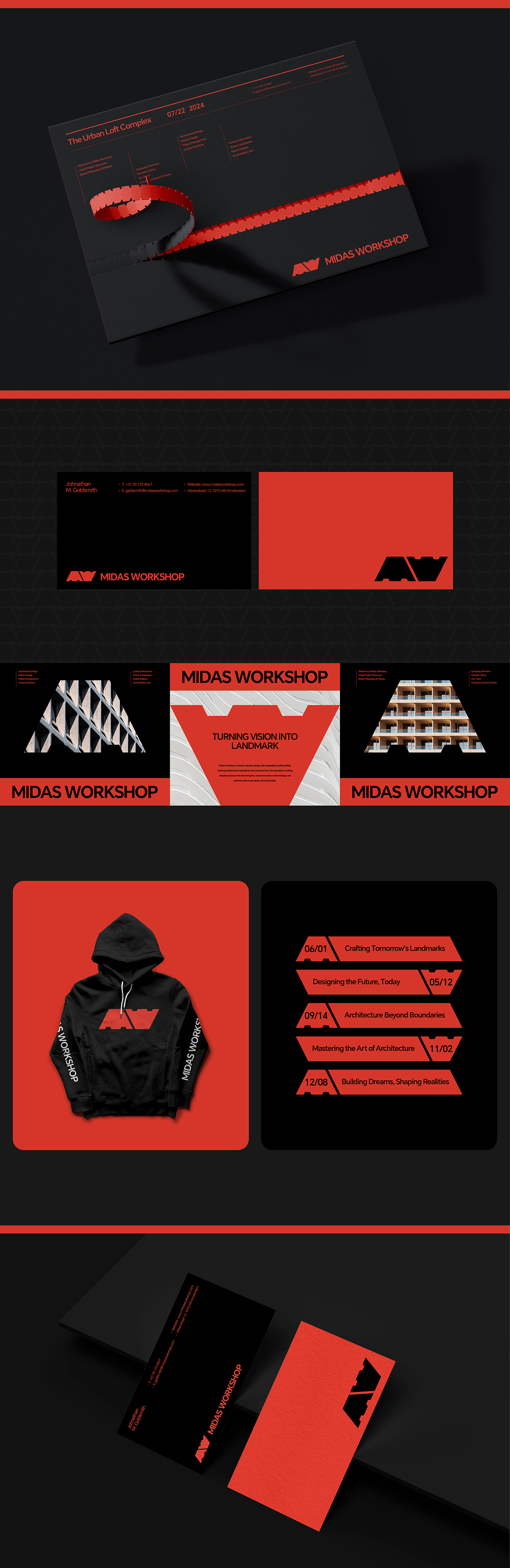 品牌视觉设计 | 建筑设计公司 Midas Workshop（图ZMzgwMjIzNDI0） - 品牌 - 站酷设计师俞磊原创素材 - 站酷ZCOOL