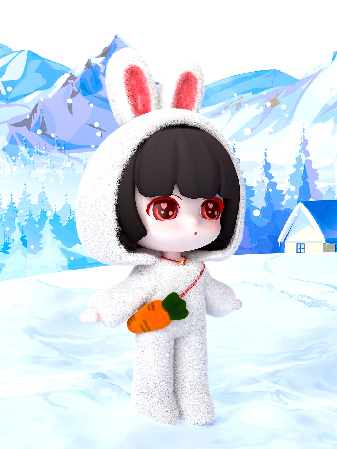 Blender角色IP建模渲染作品