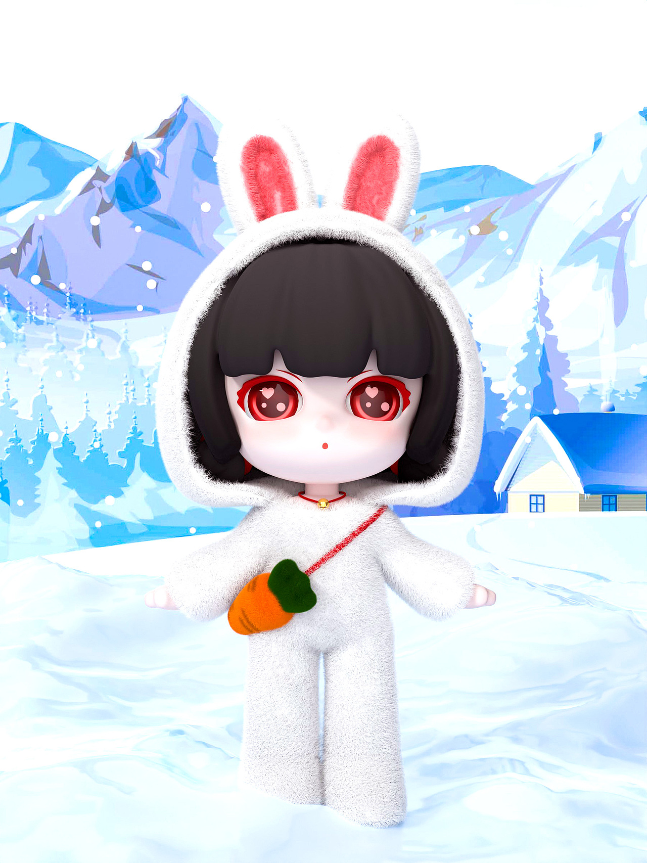 Blender角色IP建模渲染作品