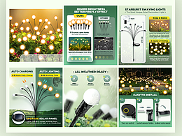 电商|亚马逊|户外单品|萤火虫灯