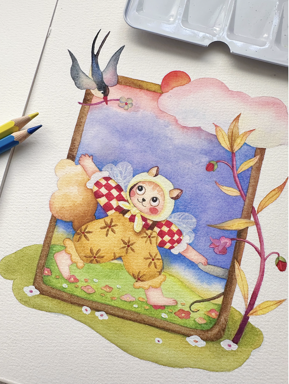 幸福时光·一只想飞的猫