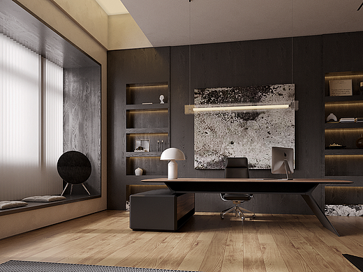 总经理喜欢的高级办公空间设计