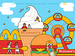 麦当劳快闪游乐园｜活动主kv