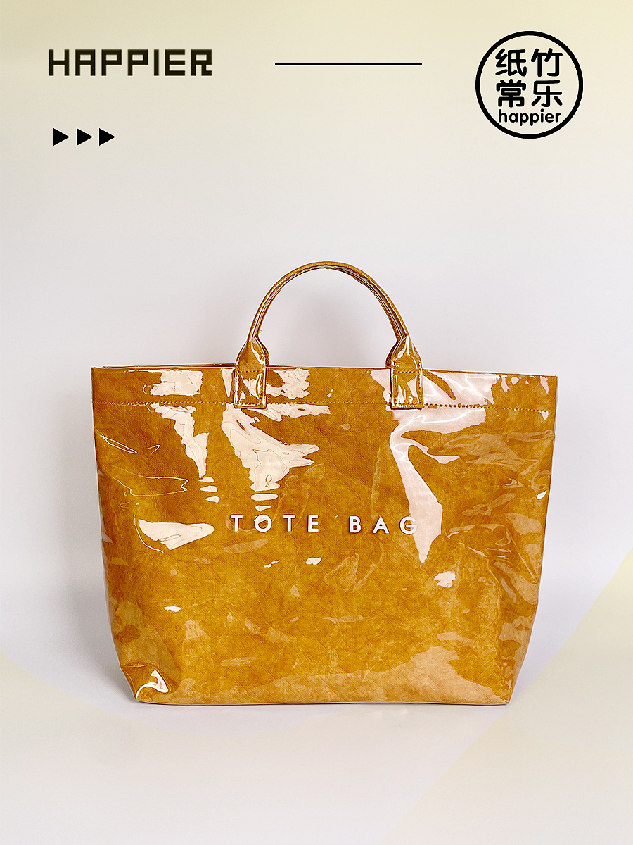 品牌周边|超酷的杜邦纸托特包,立体感满分