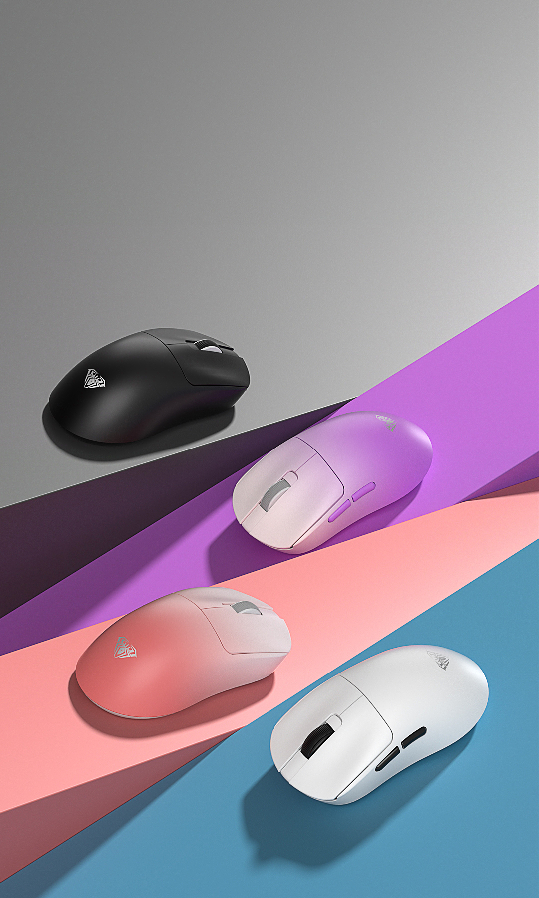 狼蛛SC360三模游戏鼠标渲染海报（个人渲染）