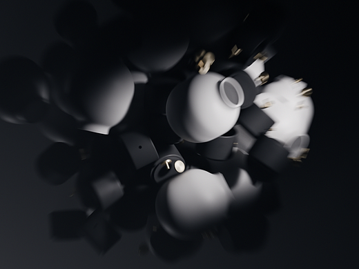 C4D-台灯（Oc）