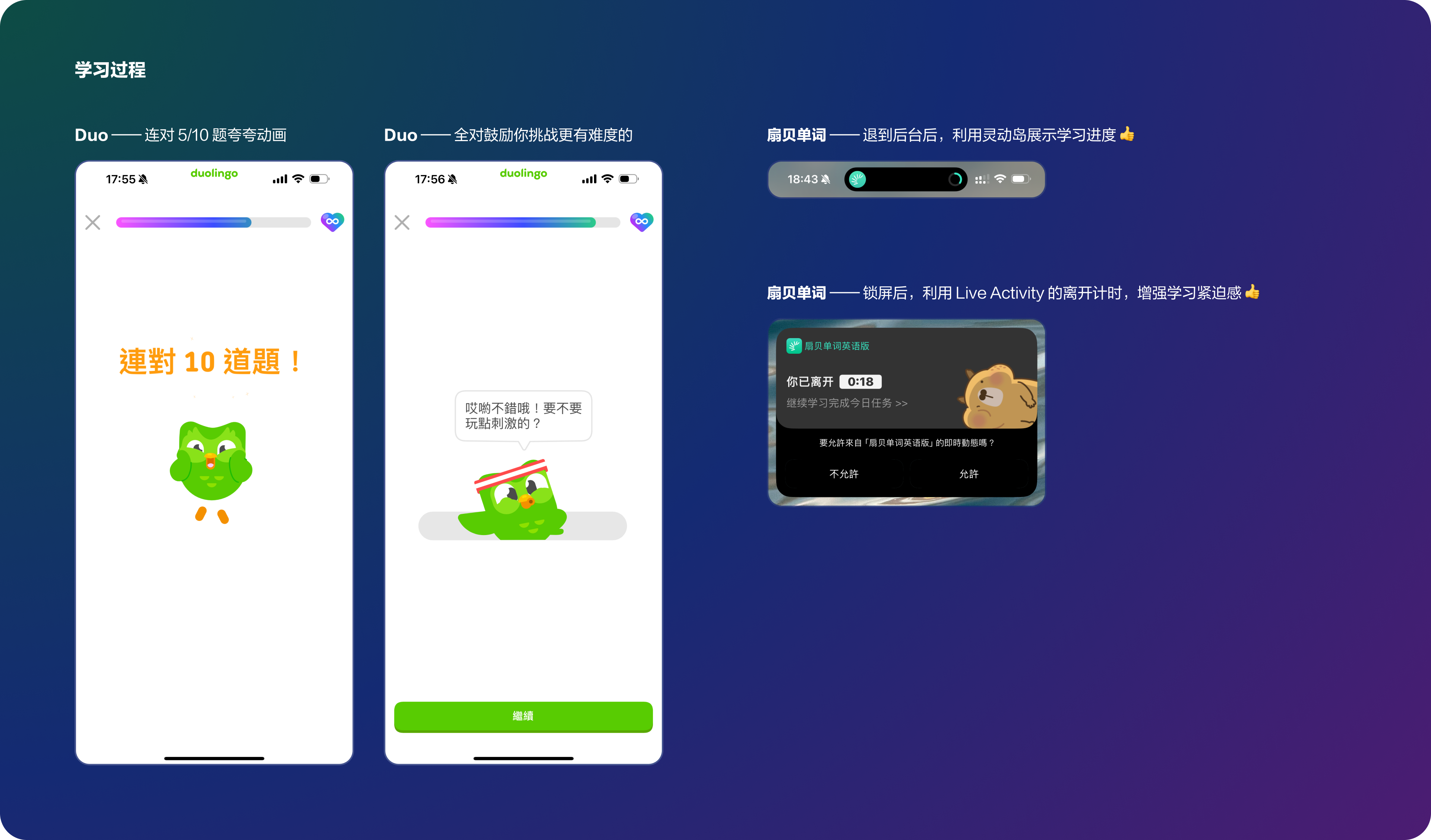 Duolinguo 的上瘾之旅(图ZMTQ5NDkwNDg=) - 观点 - 站酷设计师陈皮红豆沙原创素材 - 站酷ZCOOL