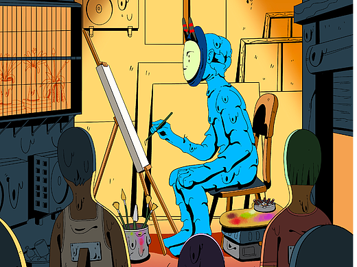 原创动画｜梦核怪诞的小世界