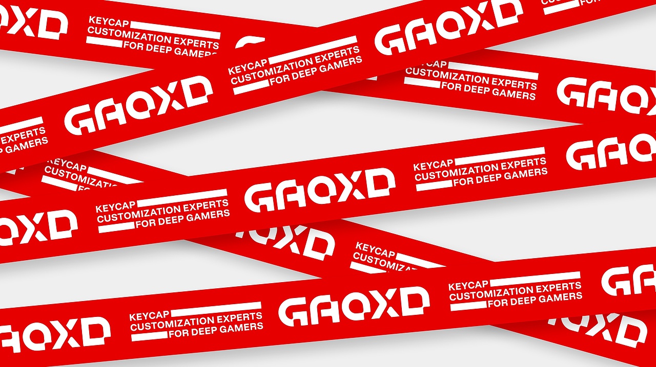 深度玩家的键帽定制专家GAOXD高新达 | 品牌形象升级