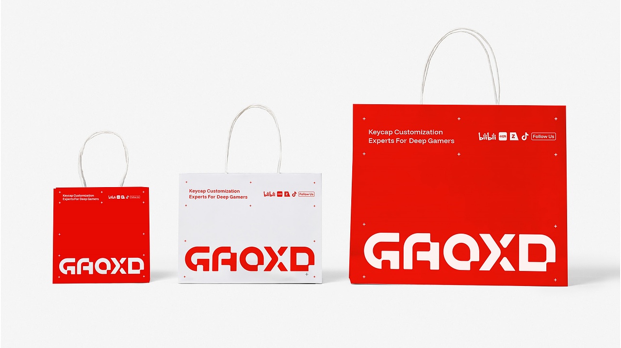 深度玩家的键帽定制专家GAOXD高新达 | 品牌形象升级