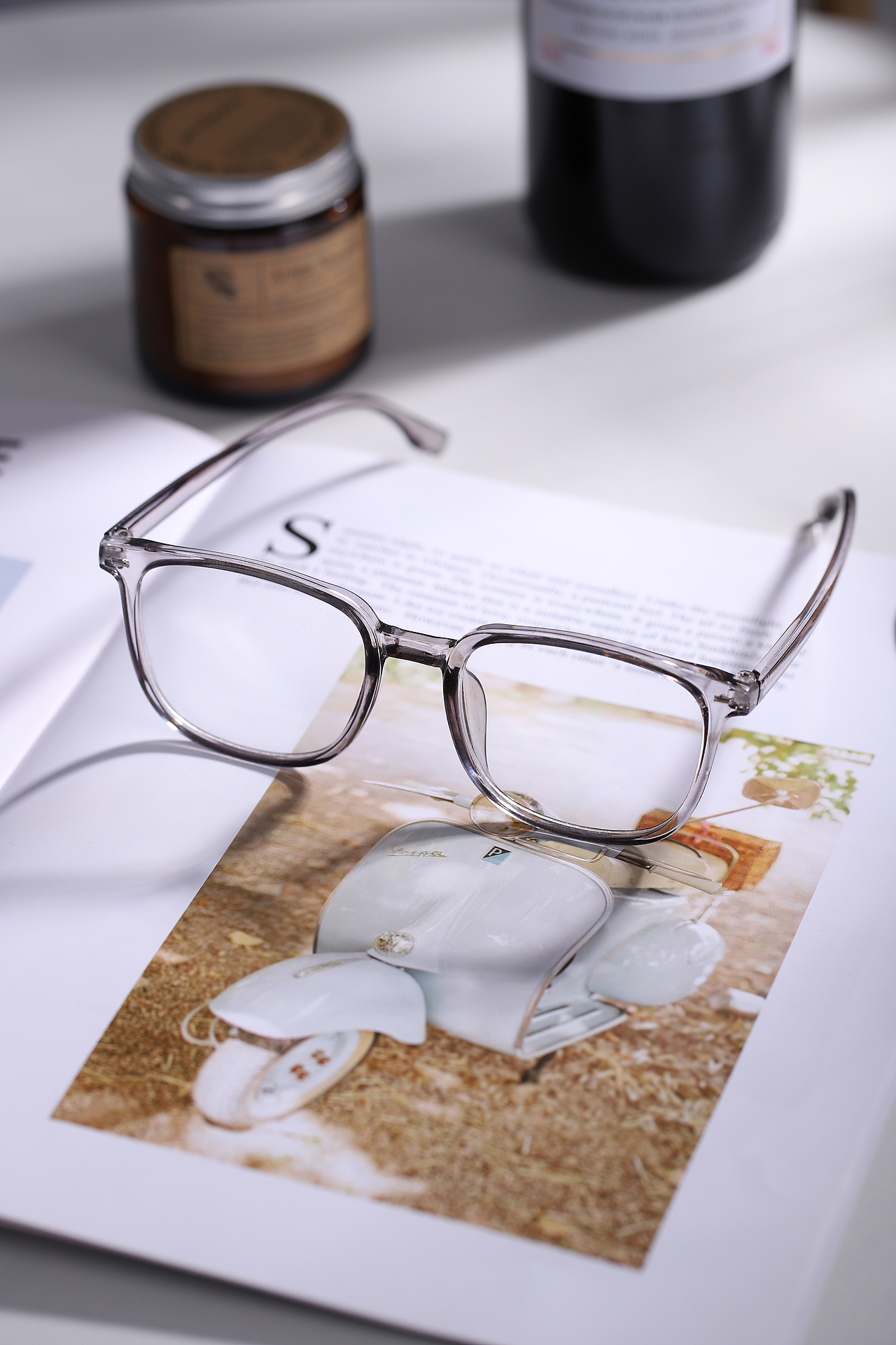 眼镜香水消毒凝胶