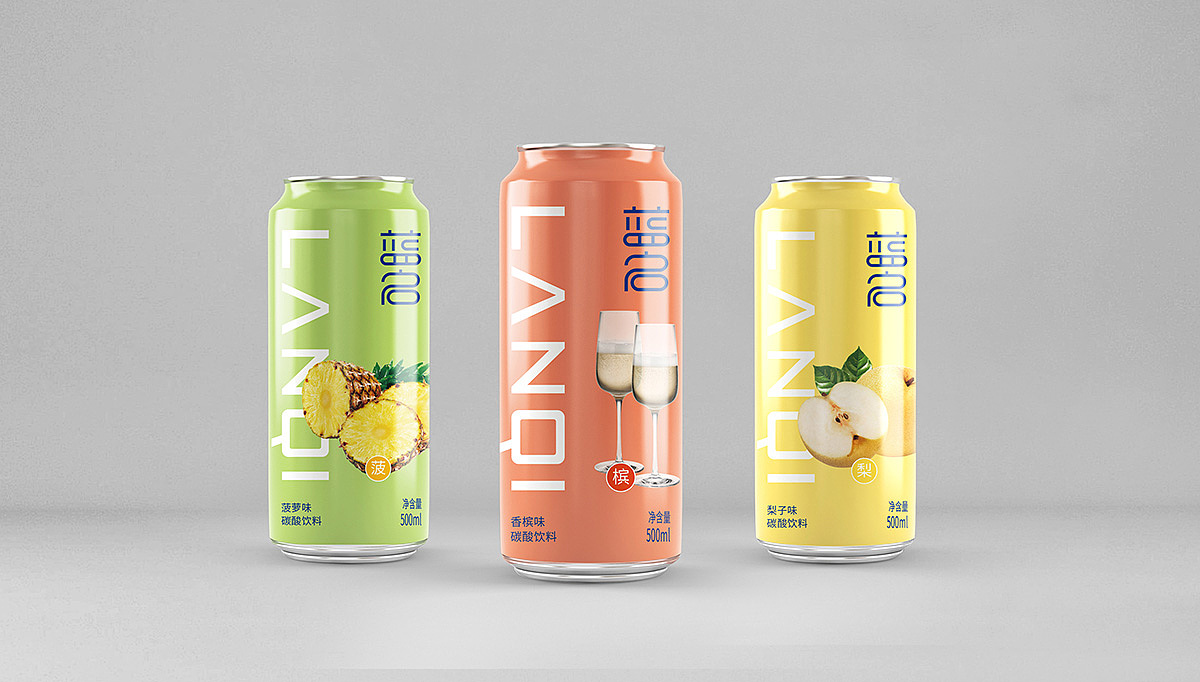 蓝启汽水品牌形象设计/汽水包装设计（图ZMzgwMzA2ODIw） - 包装 - 站酷设计师全力品牌设计原创素材 - 站酷ZCOOL