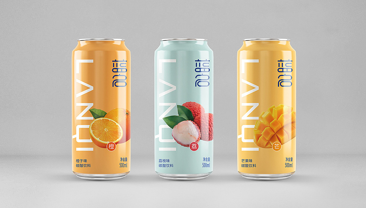 蓝启汽水品牌形象设计/汽水包装设计（图ZMzgwMzA2ODI0） - 包装 - 站酷设计师全力品牌设计原创素材 - 站酷ZCOOL