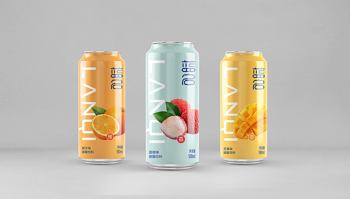 蓝启汽水品牌形象设计/汽水包装设计（图ZMzgwMzA2ODE2） - 包装 - 站酷设计师全力品牌设计原创素材 - 站酷ZCOOL