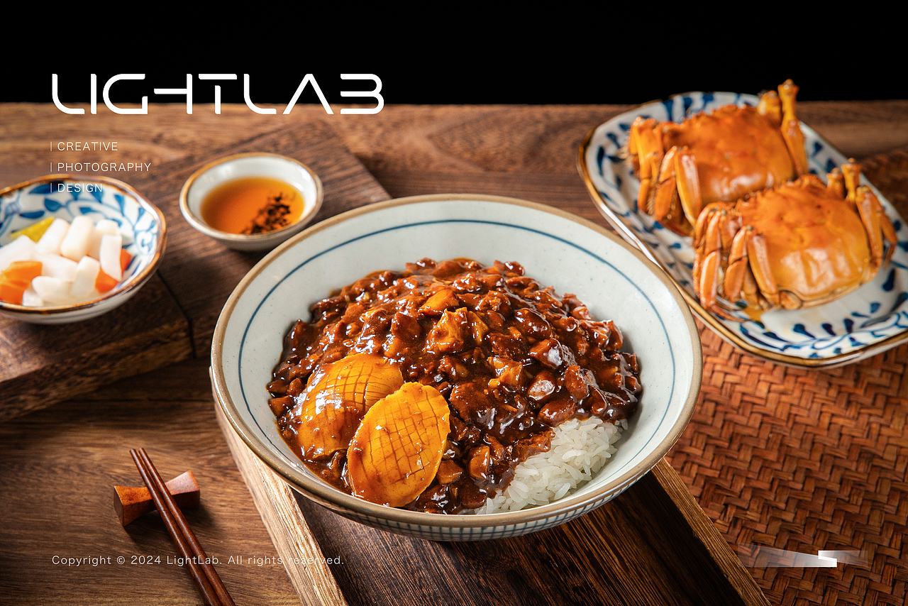 美食摄影|蟹粉面小吃拍摄