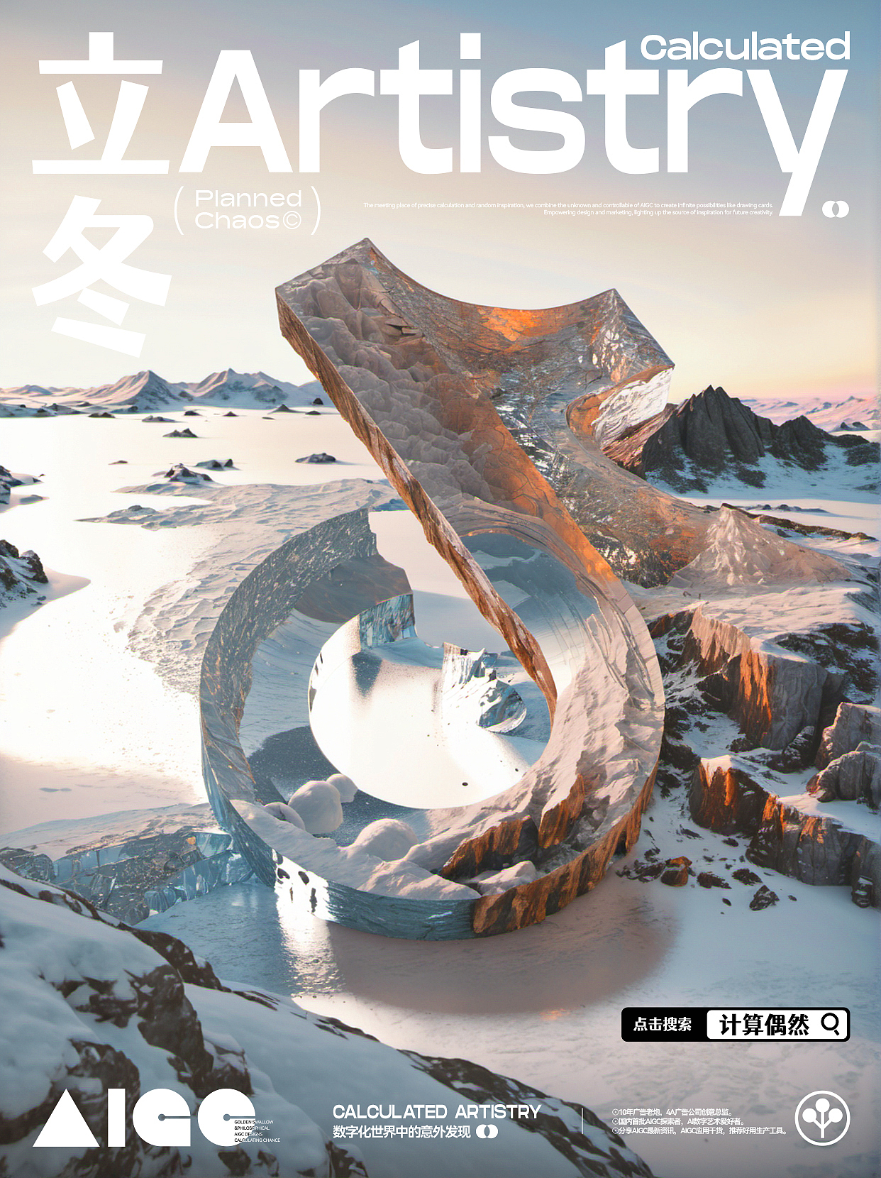 Stable Diffusion|AI品牌logo|抖音冬日