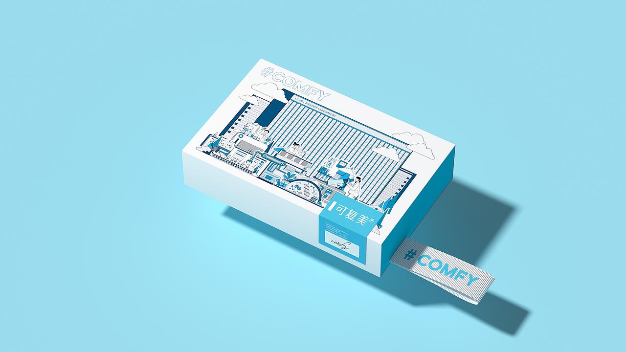 可复美品牌礼盒包装设计（图ZMzgwMzEzNTI0） - 包装 - 站酷设计师北纬32度原创素材 - 站酷ZCOOL