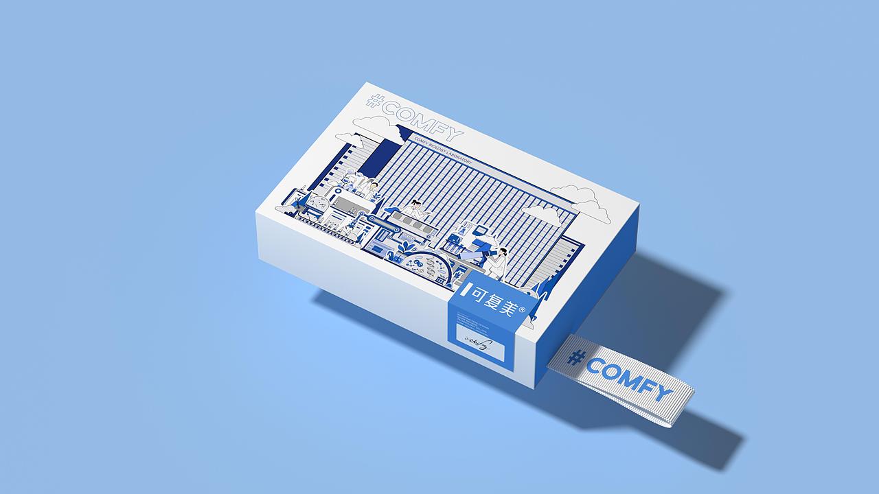 可复美品牌礼盒包装设计（图ZMzgwMzEzNTUy） - 包装 - 站酷设计师北纬32度原创素材 - 站酷ZCOOL