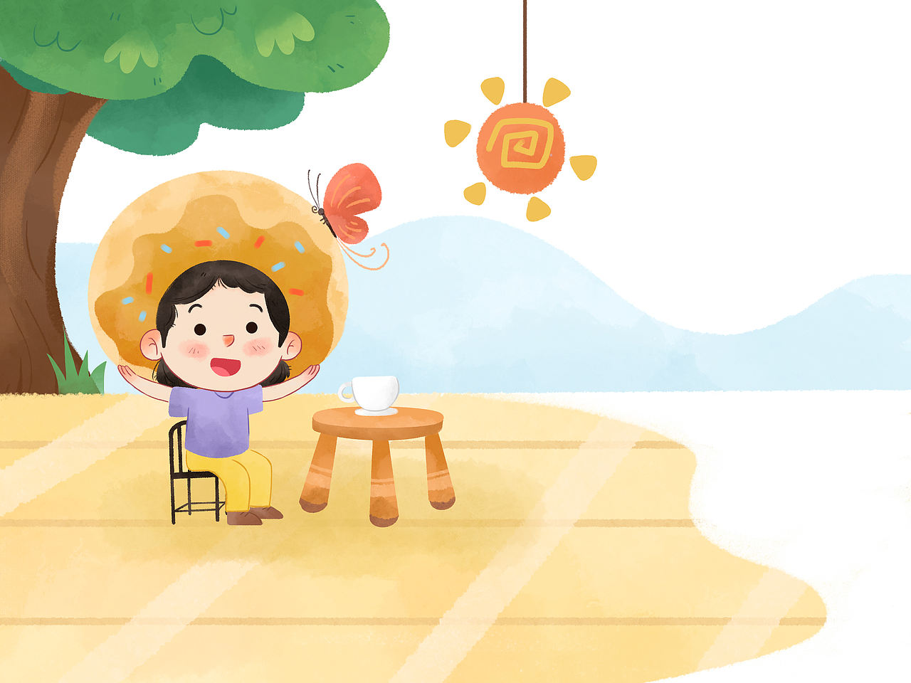 特别的帽子（图ZMzgwMzEzNzI0） - 儿童插画 - 站酷设计师想有一只猫原创素材 - 站酷ZCOOL