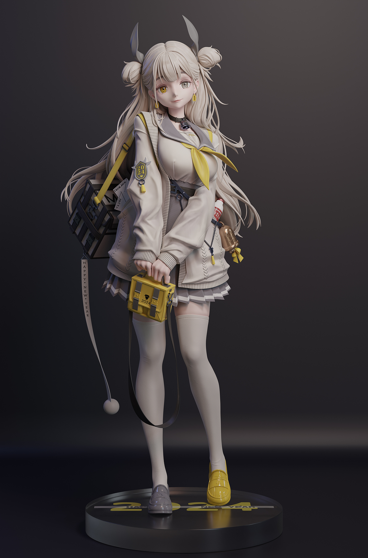 少女哞哞2024个人作品集【千仁菌】（图ZMzgwMzE4MTE2） - 人物/生物 - 站酷设计师千仁菌原创素材 - 站酷ZCOOL