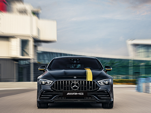 汽车摄影 | 梅赛德斯- AMG GT四门跑车调性美图
