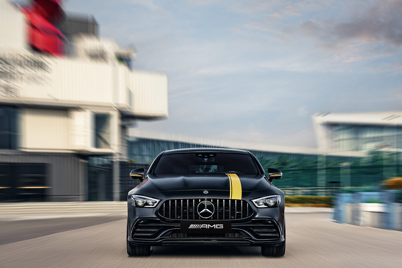 汽车摄影 | 梅赛德斯- AMG GT四门跑车调性美图（图ZMzgwMzIxNzY4） - 产品摄影 - 站酷设计师王洋YOUNG原创素材 - 站酷ZCOOL