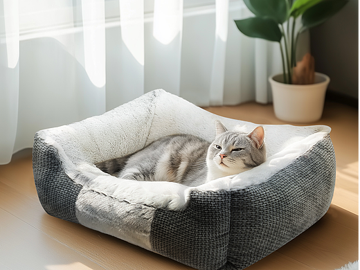 AI电商摄影-猫窝狗窝