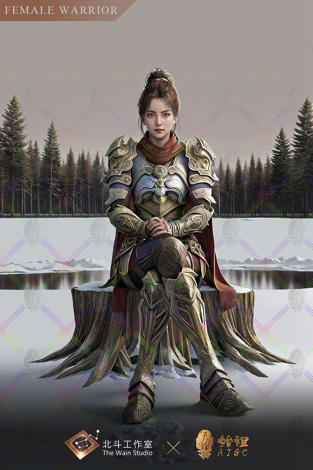 角色-女战士（图ZMzgwMzMyNDQw） - 游戏原画 - 站酷设计师北斗工作室原创素材 - 站酷ZCOOL