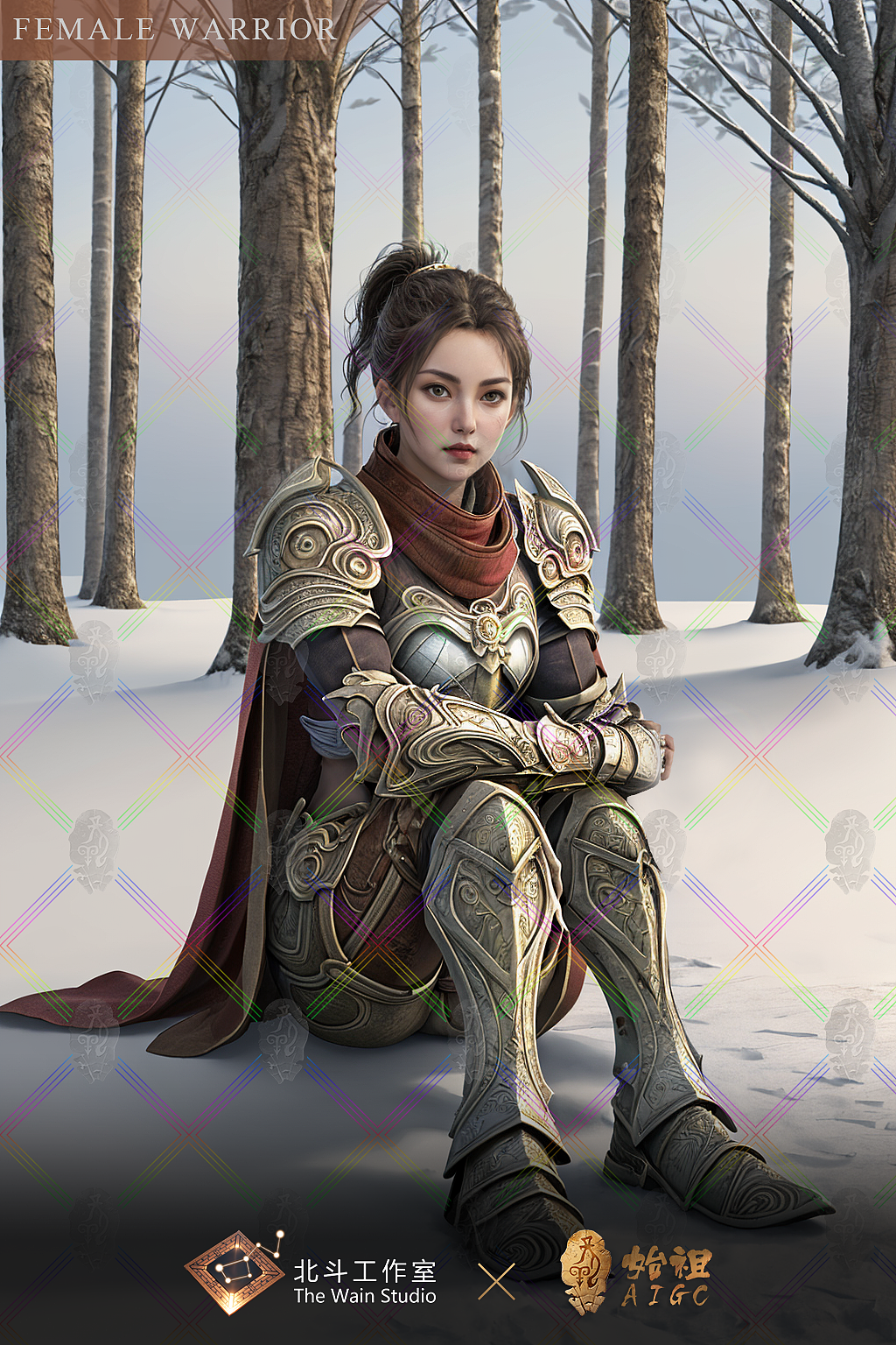 角色-女战士（图ZMzgwMzMyNDYw） - 游戏原画 - 站酷设计师北斗工作室原创素材 - 站酷ZCOOL